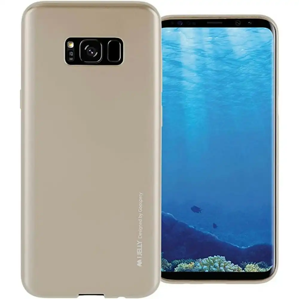 Goospery Metallic TPU Case For Galaxy S8+ - Gold