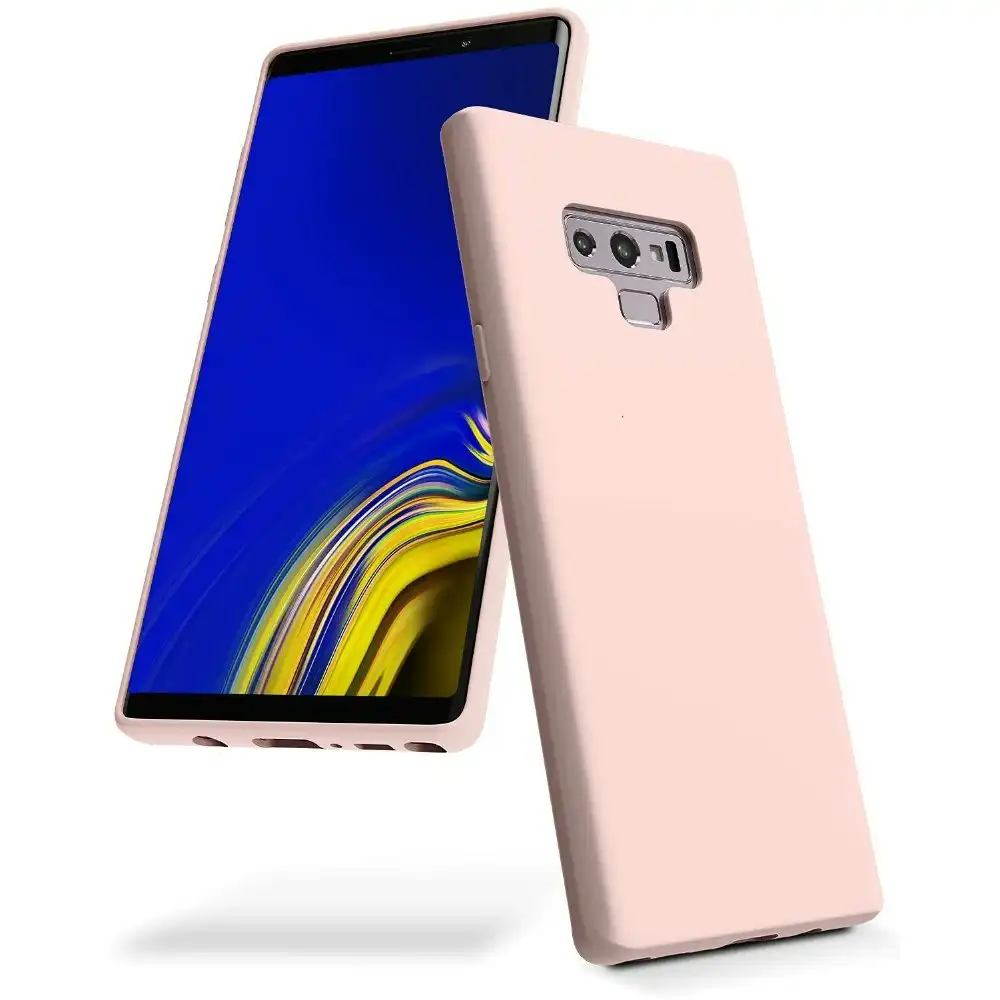 Goospery Metallic TPU Case For Galaxy Note 9 - Rose Gold