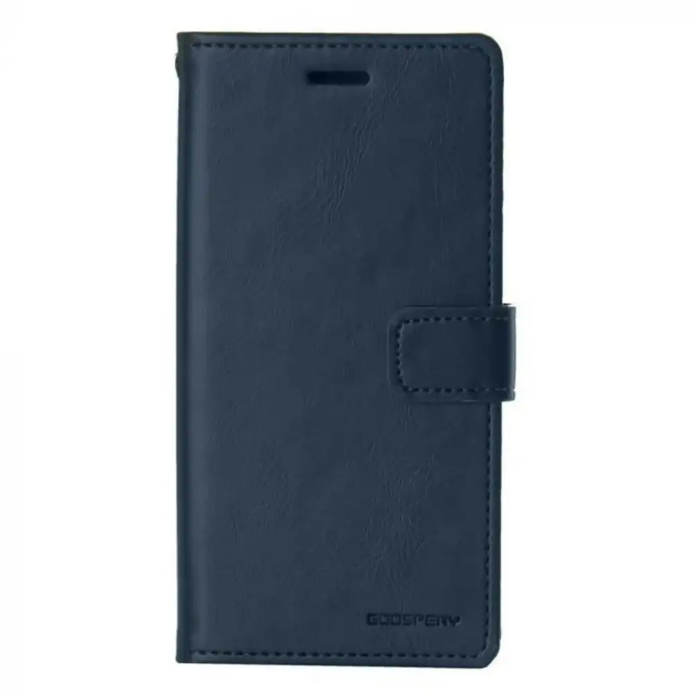 Mansoor Diary Case With Card Slot For Galaxy S23+ 6.6'' - Navy