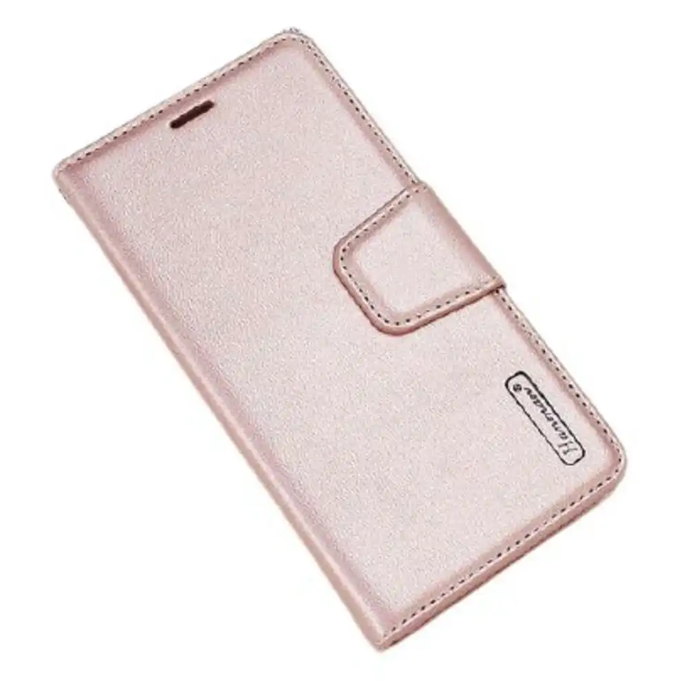 HANMAN Diary TPU Book Case for Galaxy S10e 5.8" - Rose