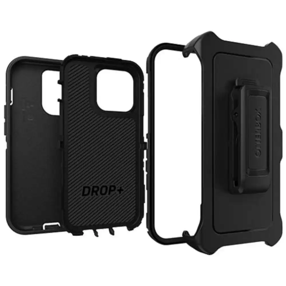 Otterbox Defender Case For iPhone 14 Pro 6.1" - Black