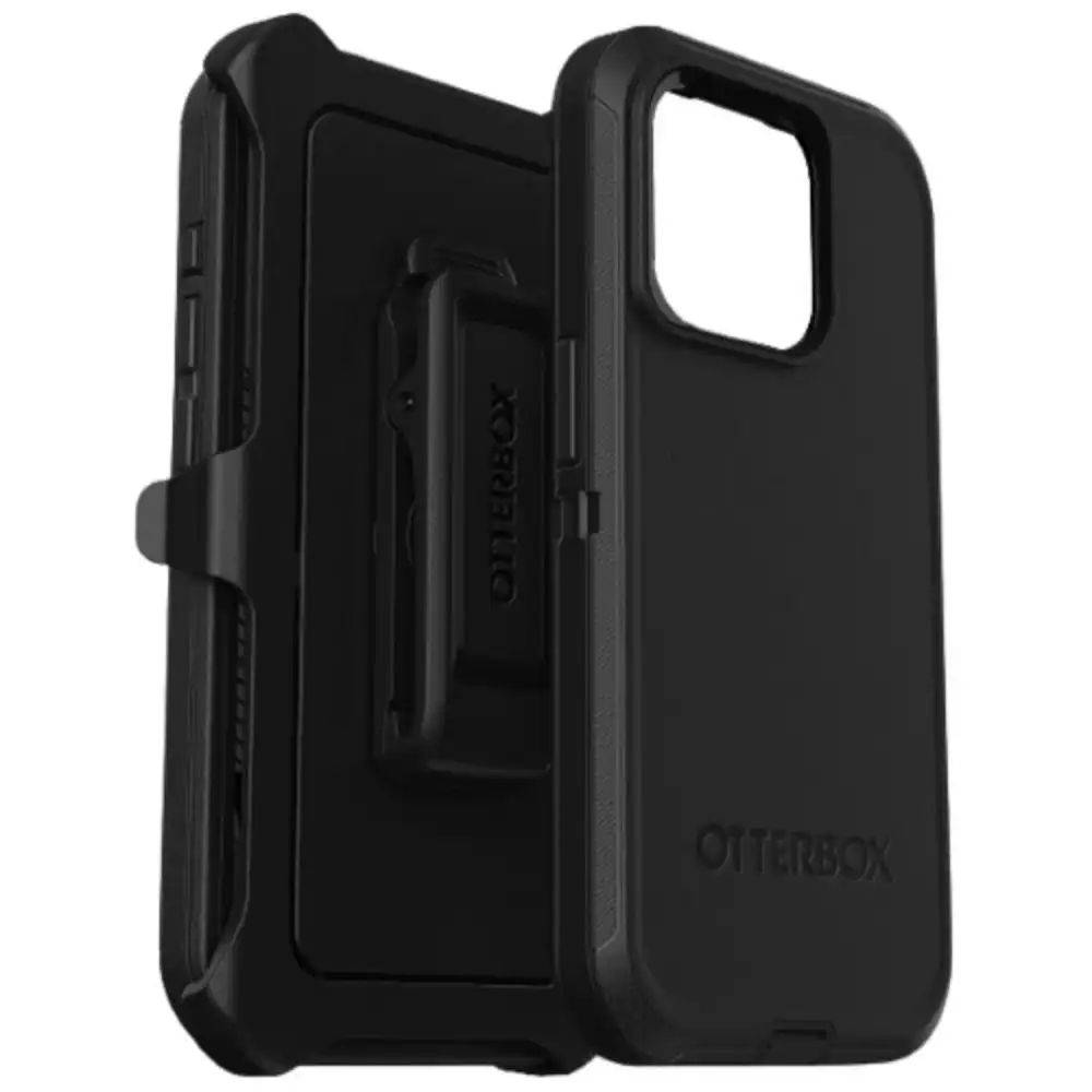 Otterbox Defender Case For iPhone 15 / 14 / 13  6.1" - Black