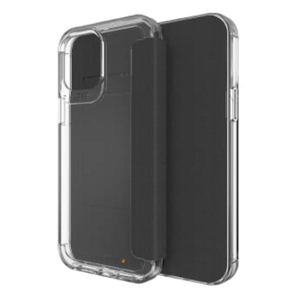 Gear4 Wembley Flip Case for iPhone 12 Pro Max 6.7'' - Clear/Black