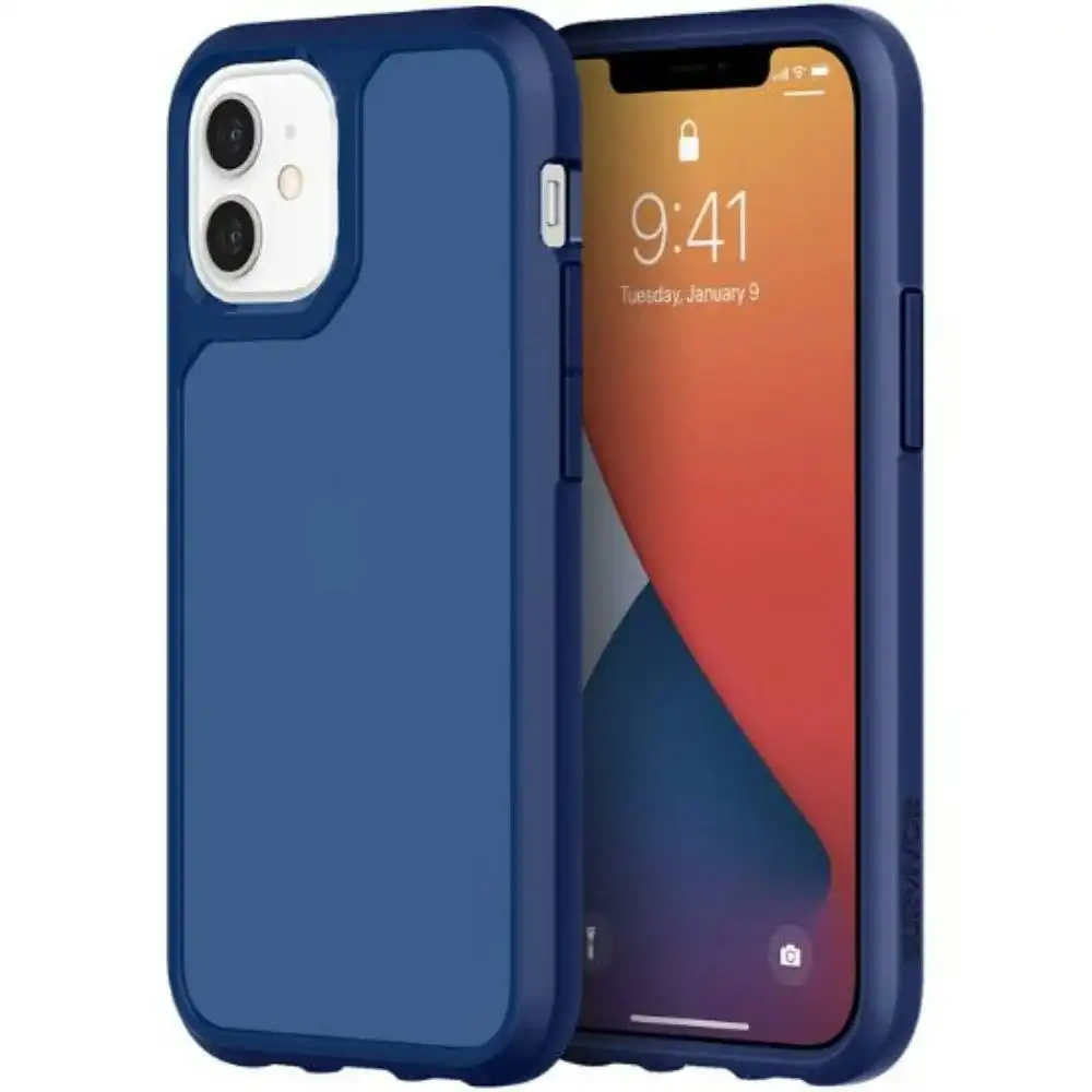 Griffin Survivor Strong Case for iPhone 12 Mini 5.4'' - Navy