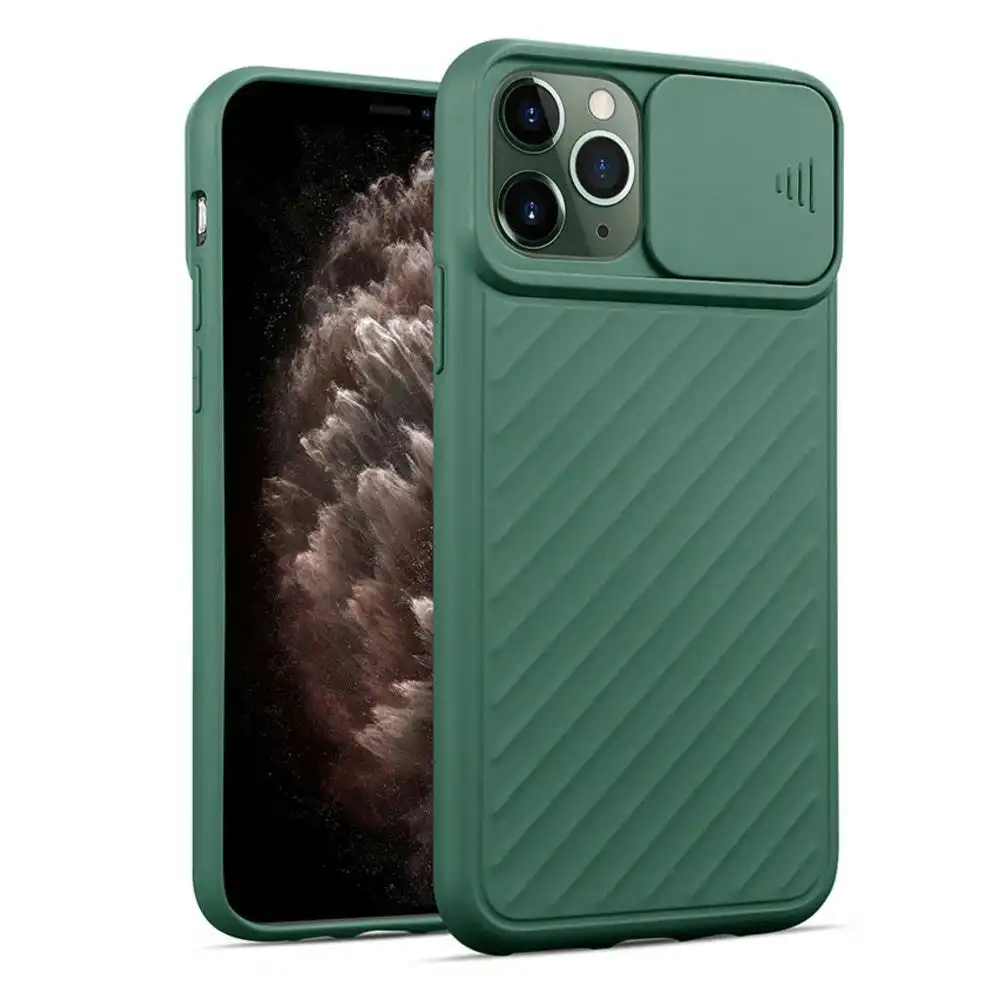 Camshield Camera Protection Case for iPhone 12 Pro Max 6.7'' - Green