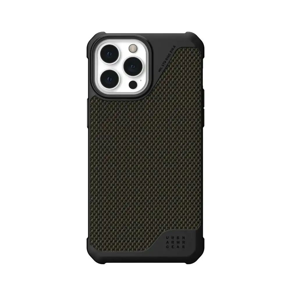 UAG Metropolis LT Case for iPhone 13 Pro 6.1" - Kevlar olive