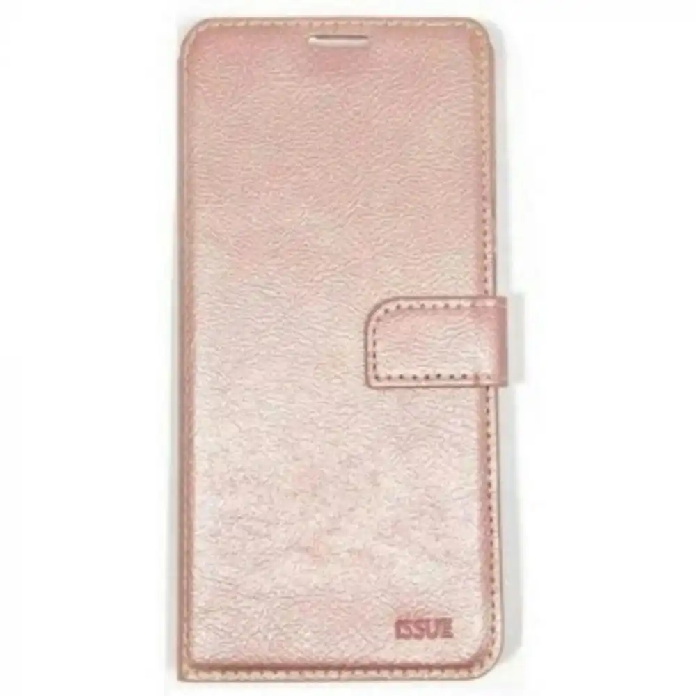 Issue Diary Case With Card Slot for iPhone 13 Pro 6.1" - Rose Gold