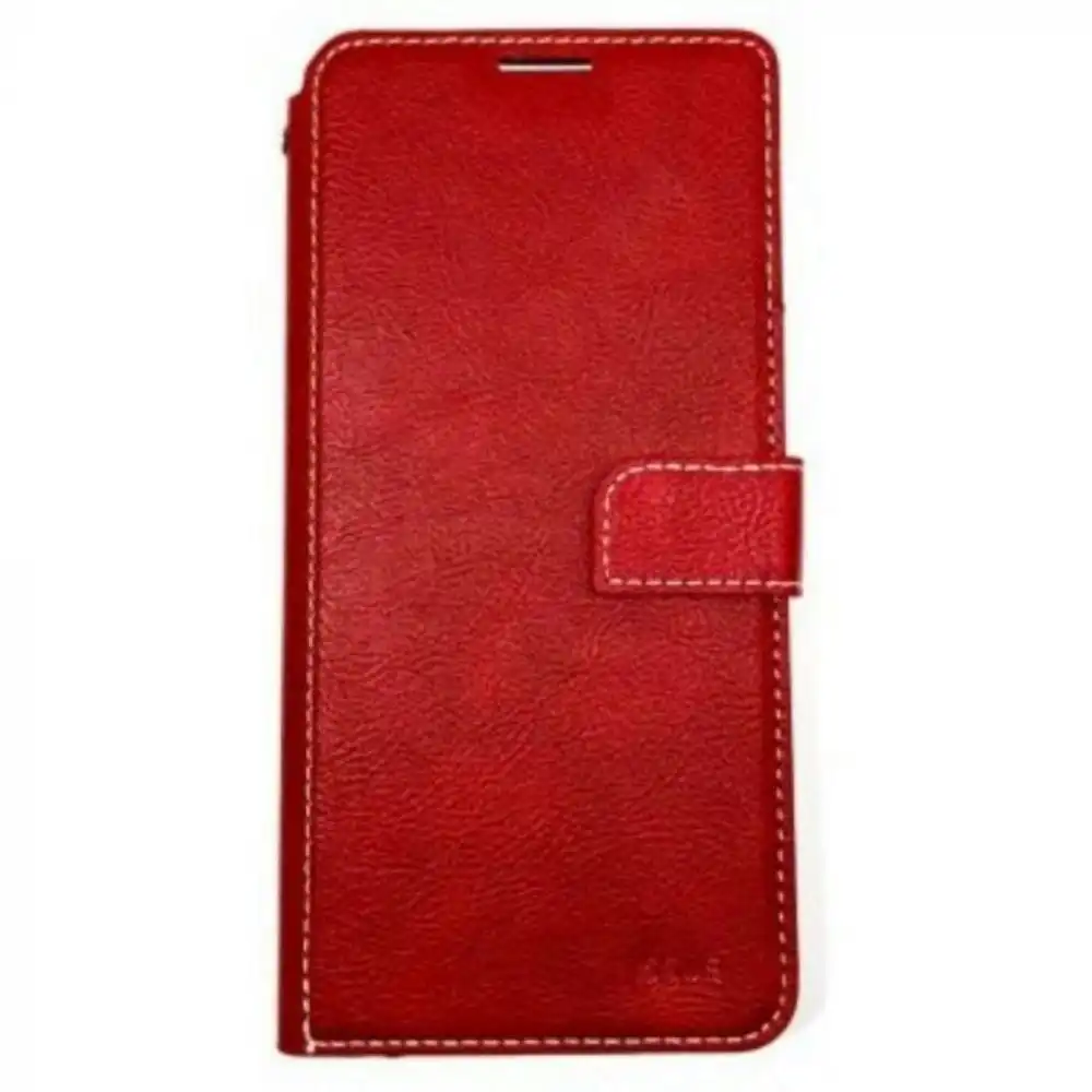 Issue Diary Case With Card Slot for iPhone 13 Pro Max 6.7" - Red