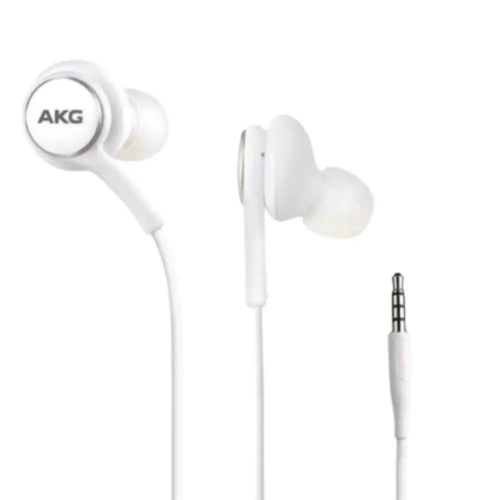 Samsung AKG Wired Earphones with Microphone 3.5mm - White