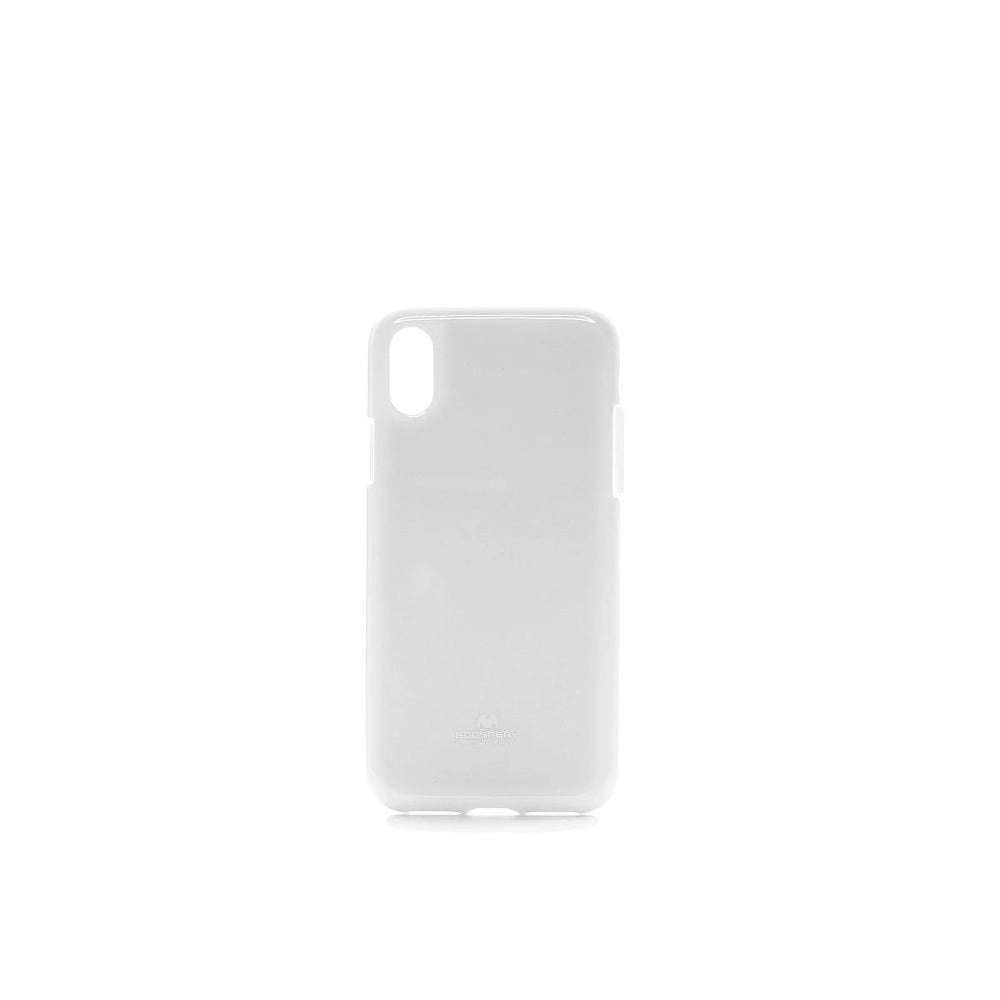 Mercury Pearl Jelly Case For iPhone 12 / 12 Pro 6.1" - White