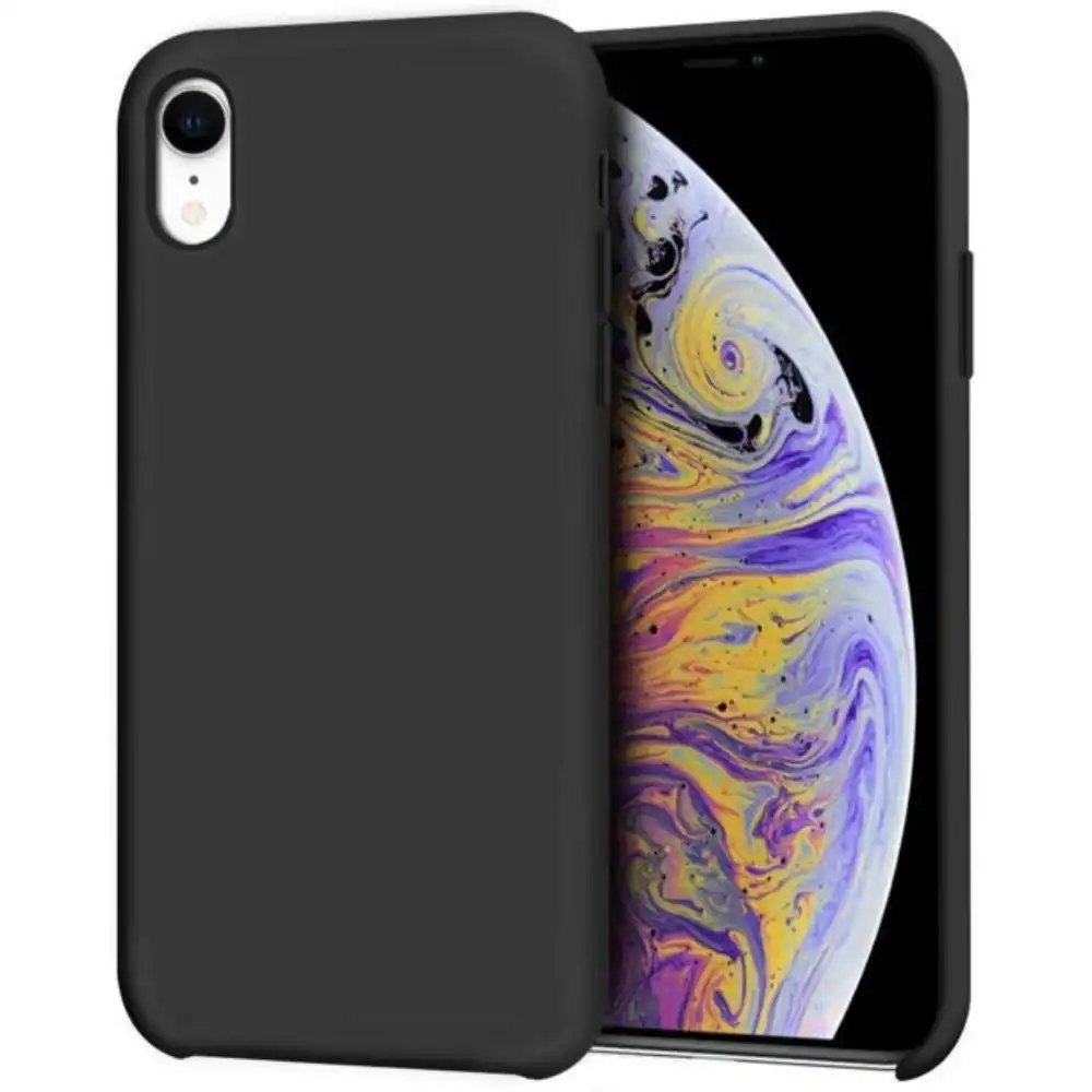 Soft Feel TPU Case For iPhone XR 6.1"- Black