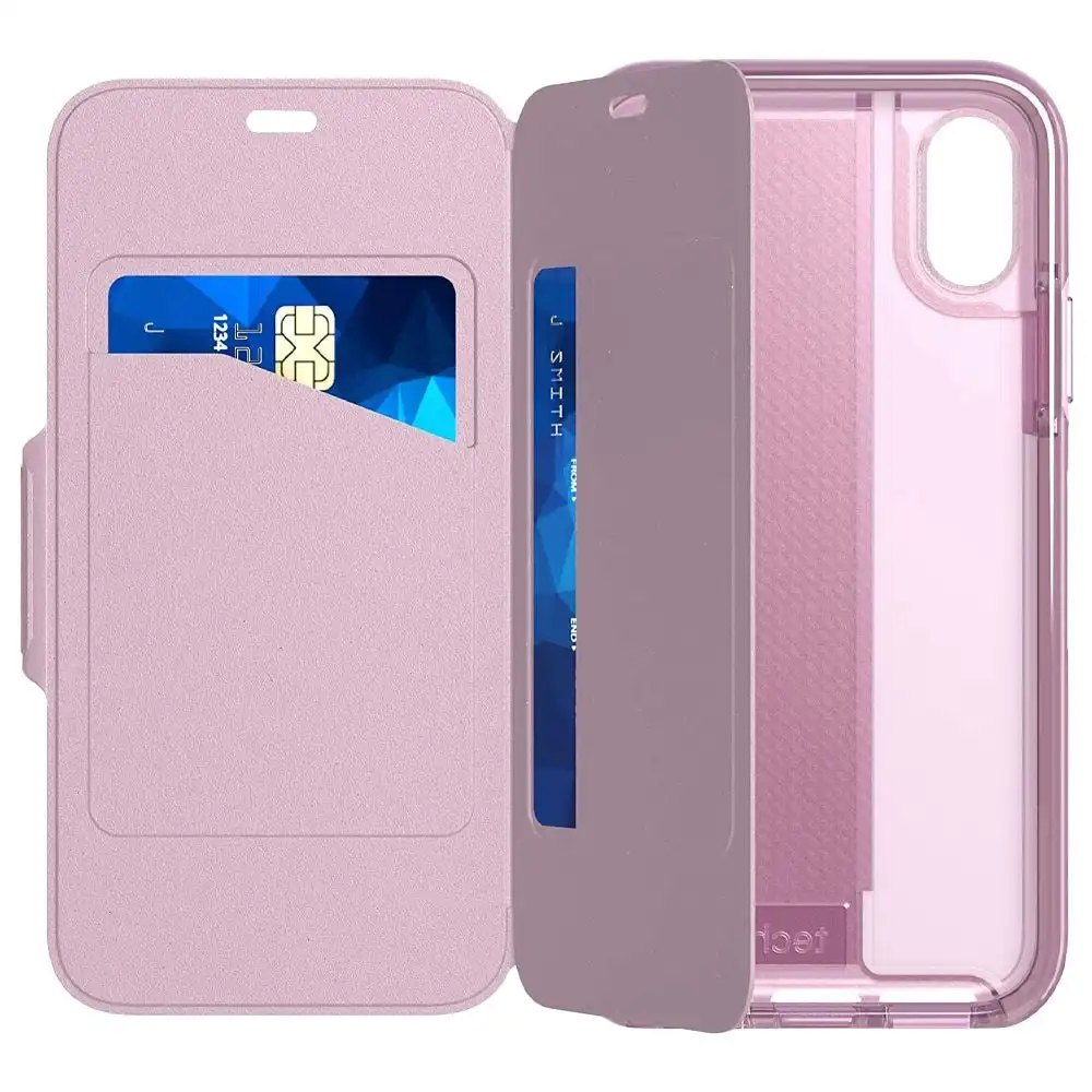 Tech21 Evo Wallet For iPhone Xs Max 6.5" - Orchid