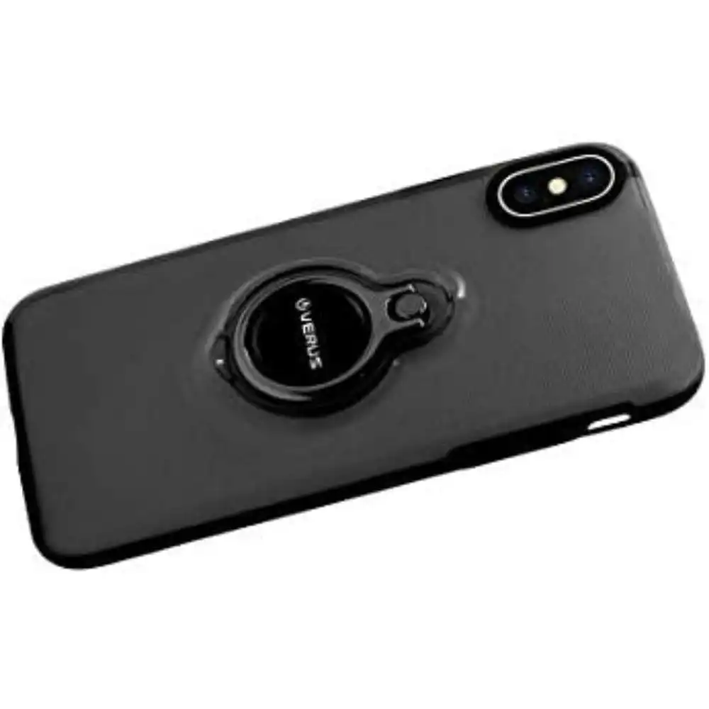 Verus Case with Ring for iPhone X 5.8" - Black