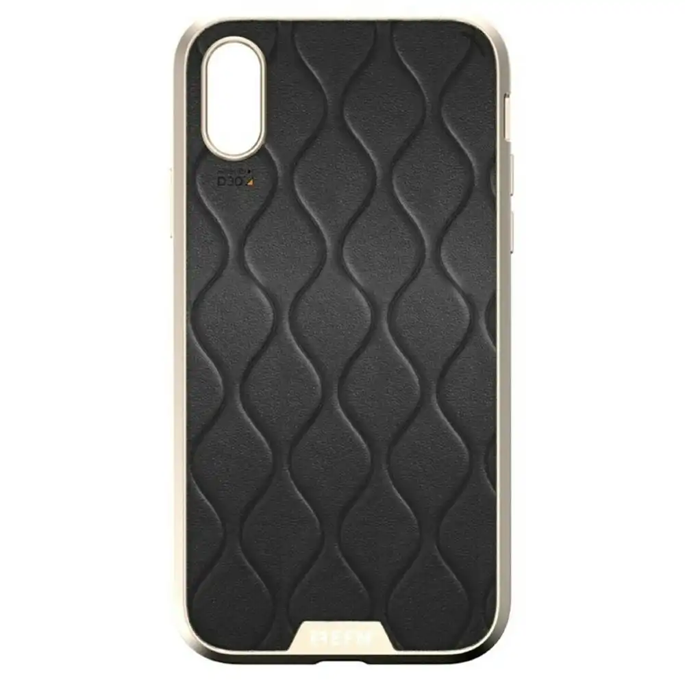 EFM Verona D30 Armour Case for iPhone XR 6.1'' - Gold/leather