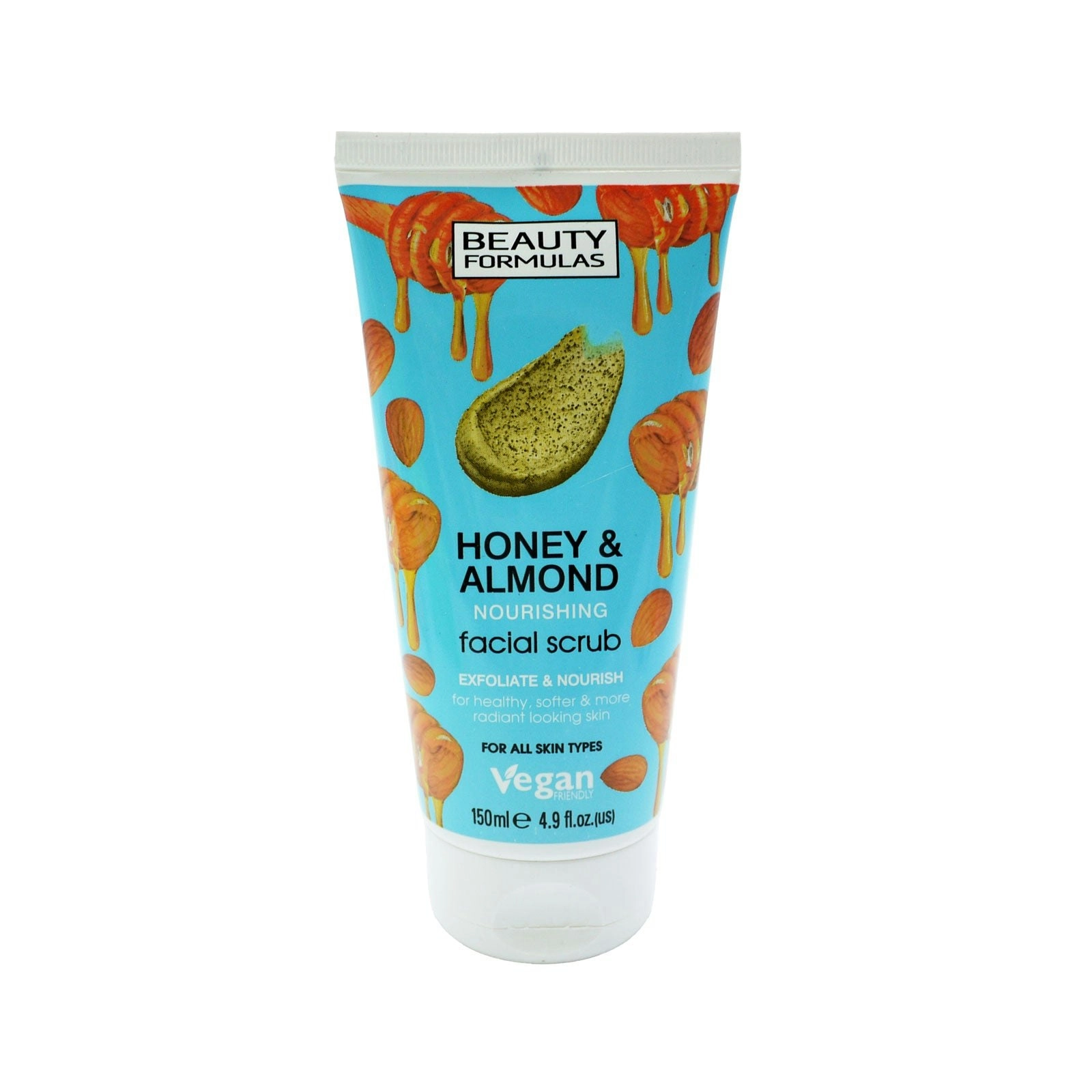 Beauty Formulas Face Scrub - Honey & Almond