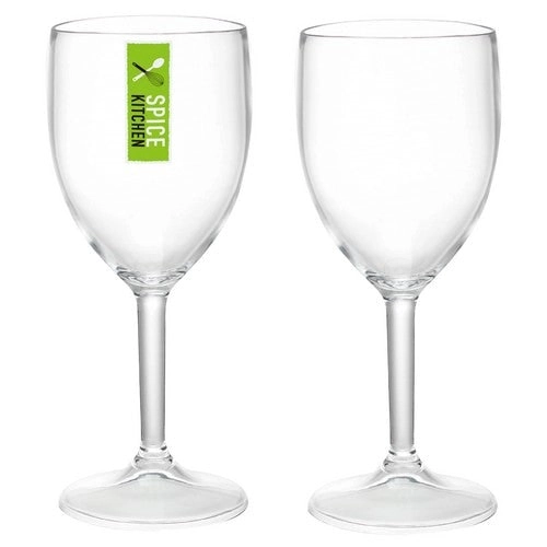 Acrylic Plastic Plain Series Wine Glass