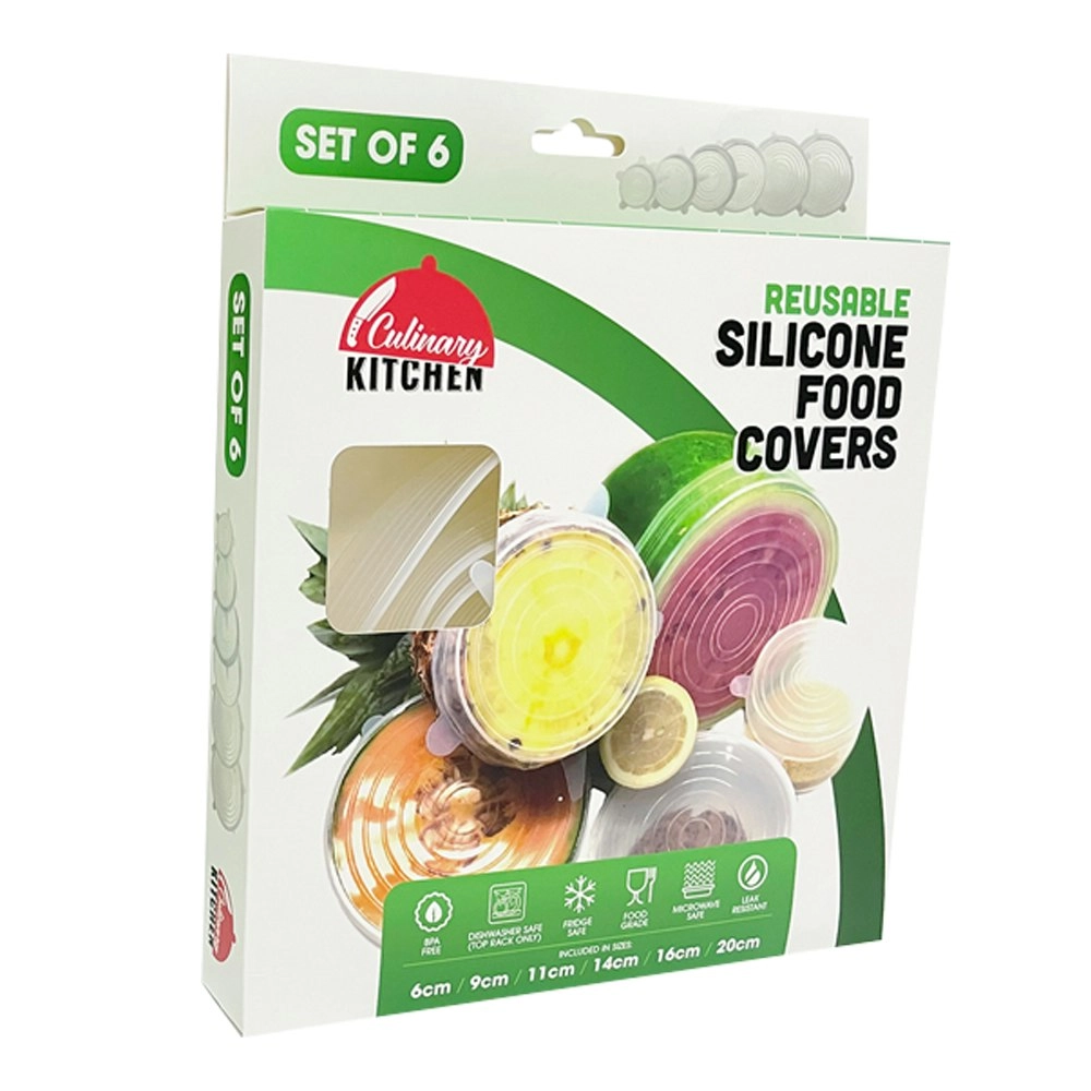 Eco Reusable Silicone - Food Covers