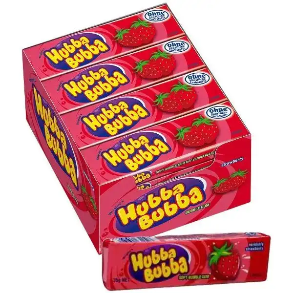 Hubba Bubba Bubble Gum - Seriously Strawberry