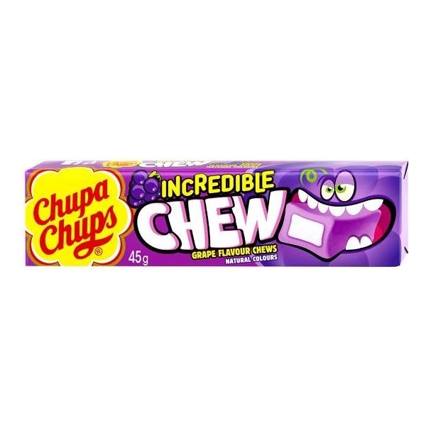 Chupa Chups - Incredible Chew Grape