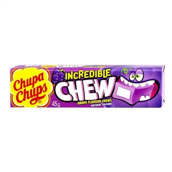 Chupa Chups - Incredible Chew Grape