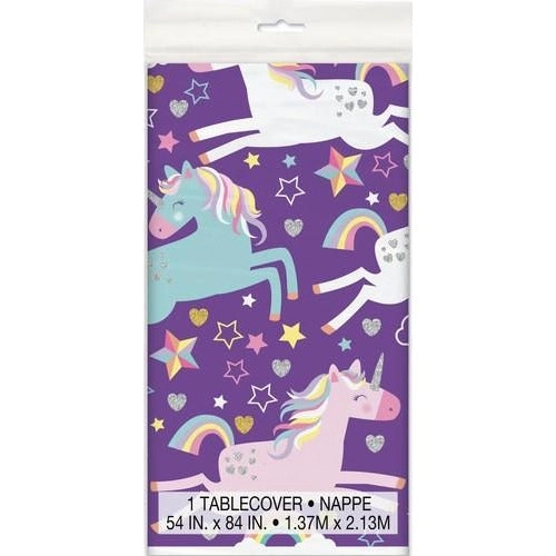 Unicorn Party Printed Tablecover