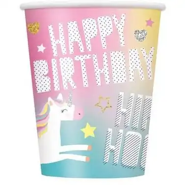 Unicorn - Paper Cups