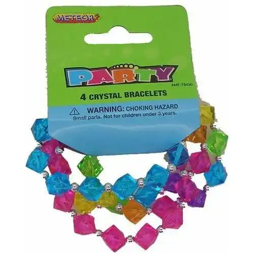 Crystal Bead Bracelets - Party Favors