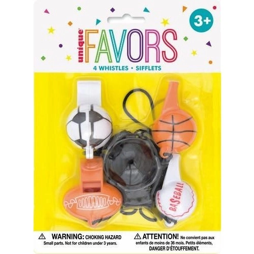 Sport Ball Whistles - Party Favors