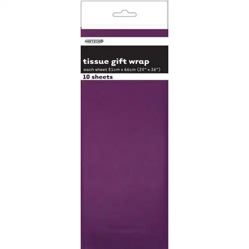 Tissue Gift Wrap - Purple