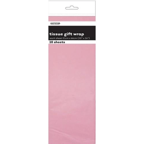 Tissue Gift Wrap - Lovely Pink