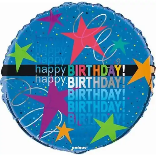 Cosmic Birthday - Foil Balloon