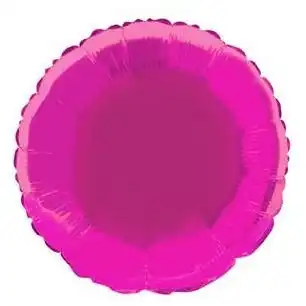 Hot Pink - Round Foil Balloon