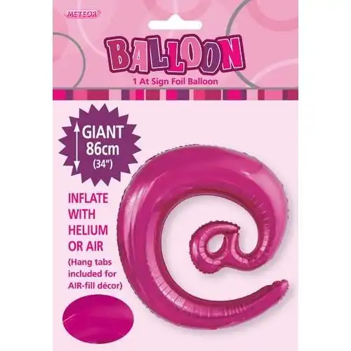 Hot Pink @ Alphabet Foil Balloon 86cm