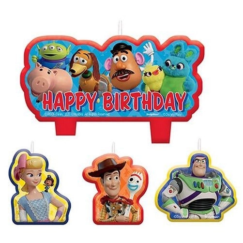 Toy Story 4 - Happy Birthday Candle Set