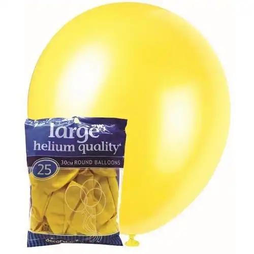 Latex Balloons - Yellow