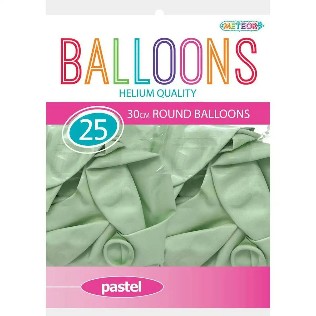 Balloons - Pastel Macaron Green