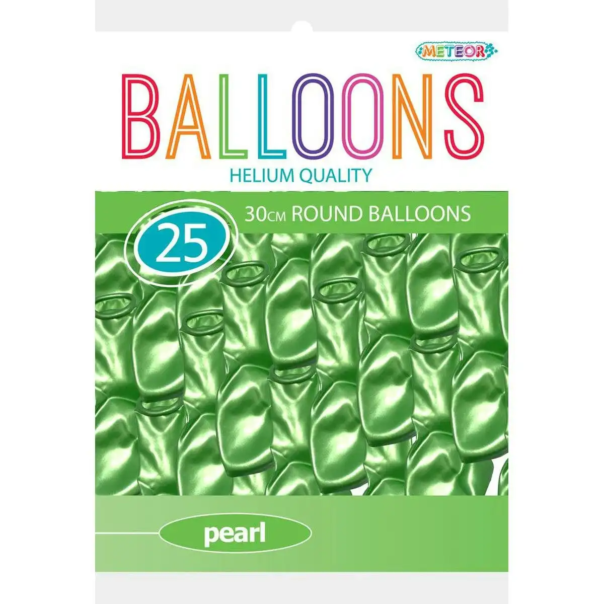 Balloons - Pearl Lime Green