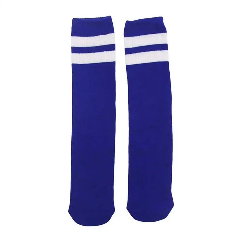 Stripe Knee High Socks - Blue