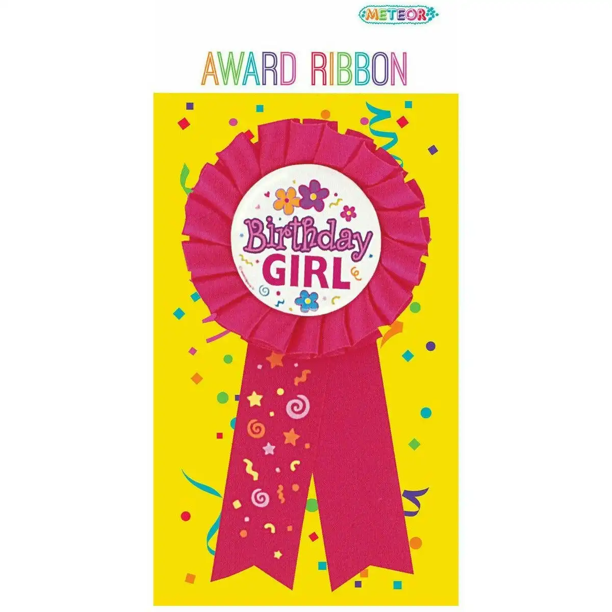 Award Ribbon - Birthday Girl