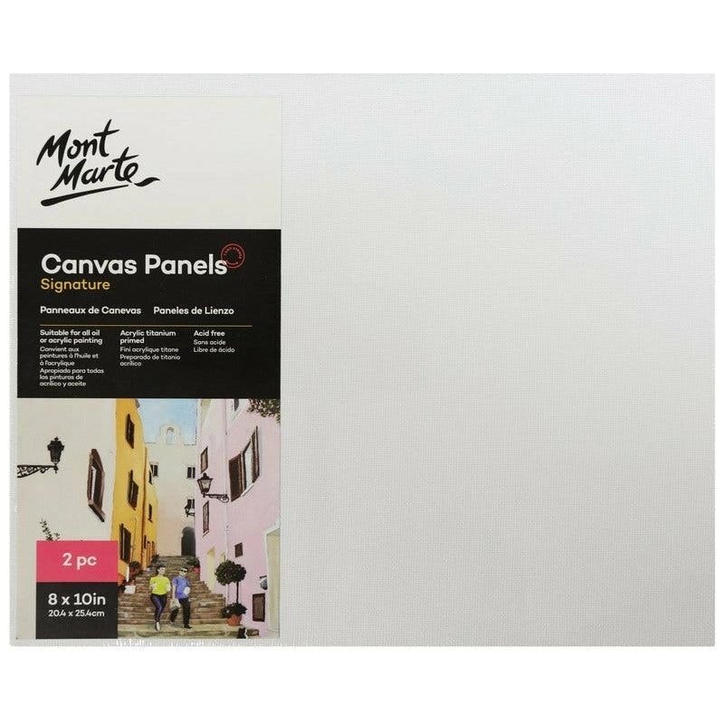 Mont Marte Signature Canvas Panels Set