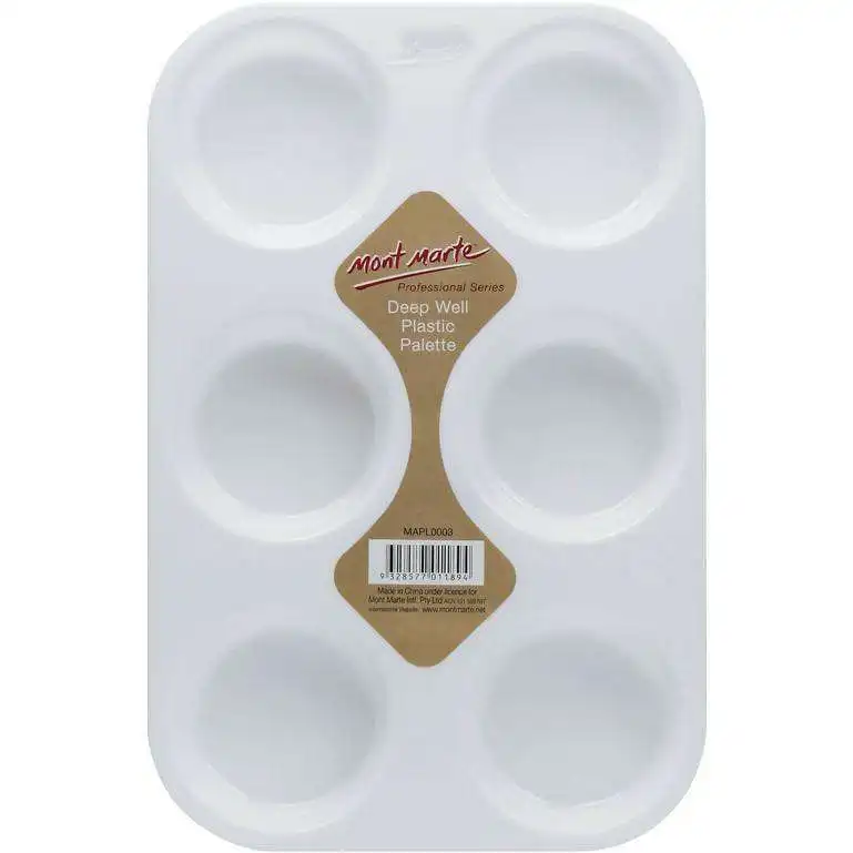 Mont Marte - Deep Well Plastic Palette