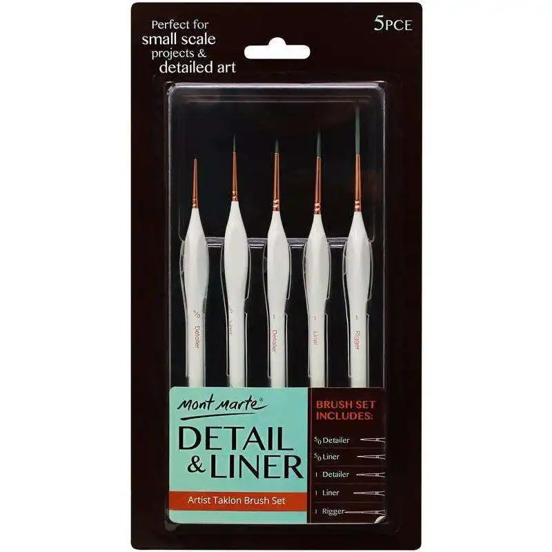 Mont Marte Detail & Liner Brush Set