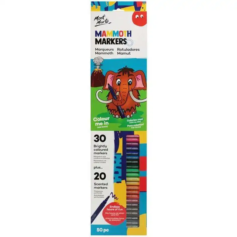 Mont Marte Markers Set - Mammoth