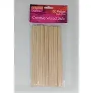 Wood Natural Sticks - Slim