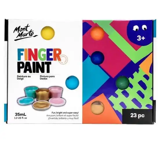 Mont Marte Finger Paint Set