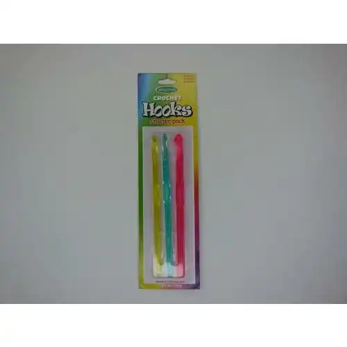 Crochet Hooks Starter Pack - 6, 6.5 & 8mm