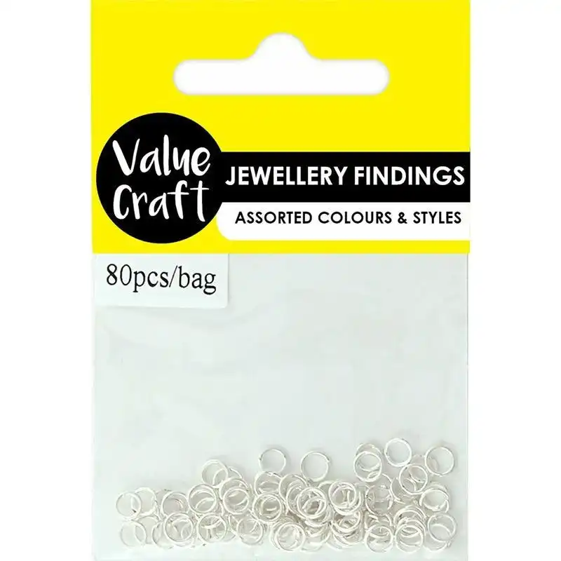 Jump Rings Silver - Small