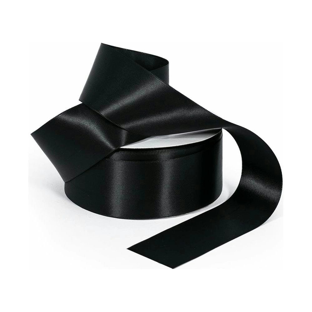 Satin Nylon Ribbon - Black