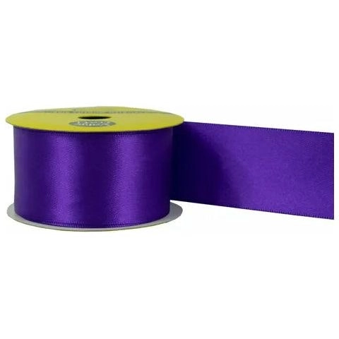 Satin Polyester Ribbon - Purple