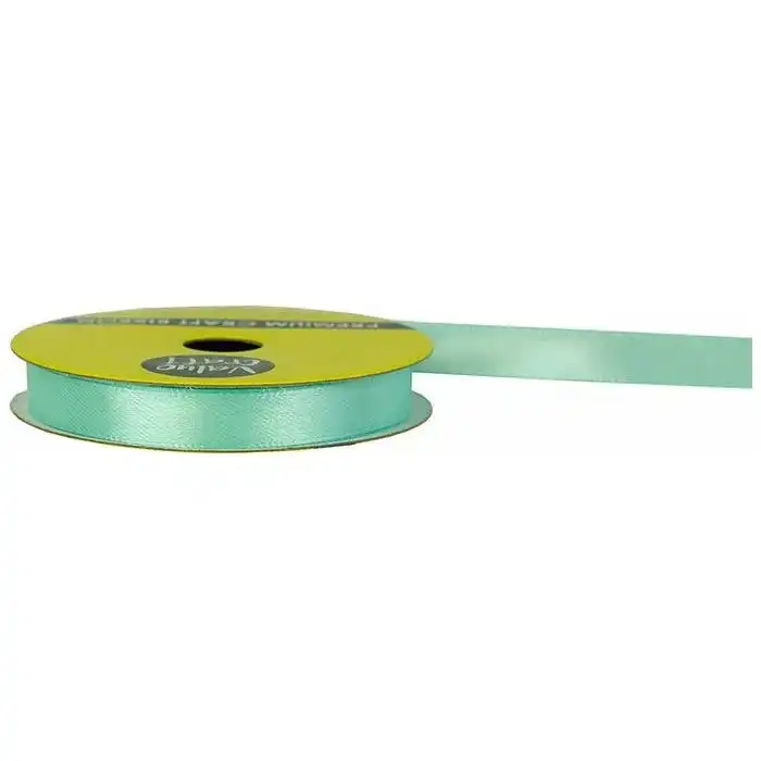 Satin Polyester Ribbon - Mint